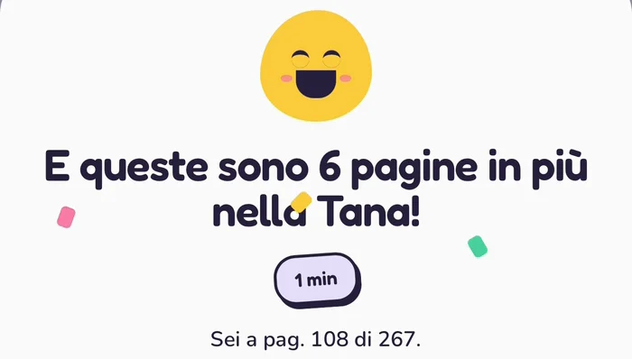 Pip festeggia a fine sessione: «E queste sono 6 pagine in più nella Tana!»