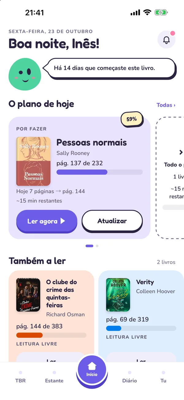 O Início do Tana em seis paletas, três claras e três escuras.
